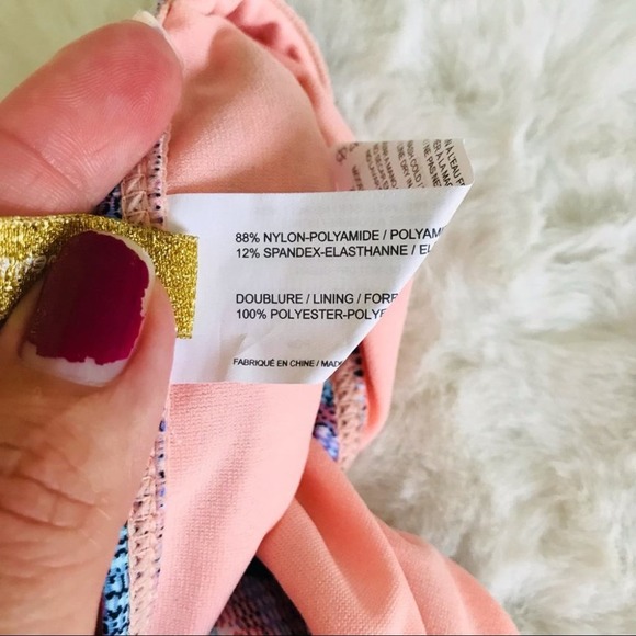 Ninety Five Degrees Stripe Multicolor Bikini Set, M (Top & Bottom) - Picture 10 of 14